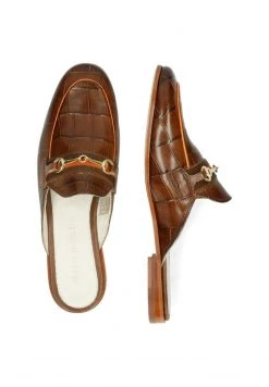 Melvin & Hamilton SCARLETT VEGAS TURTLE Mules Brown Femme -Melvin & Hamilton Soldes 8861d96856fe4a918626c70c73ebe899