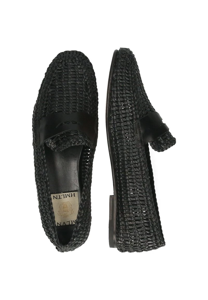 Melvin & Hamilton Femme GOAT FOOTBED Mocassins Black 7 Melvin & Hamilton Femme GOAT FOOTBED Mocassins Black – Image 5