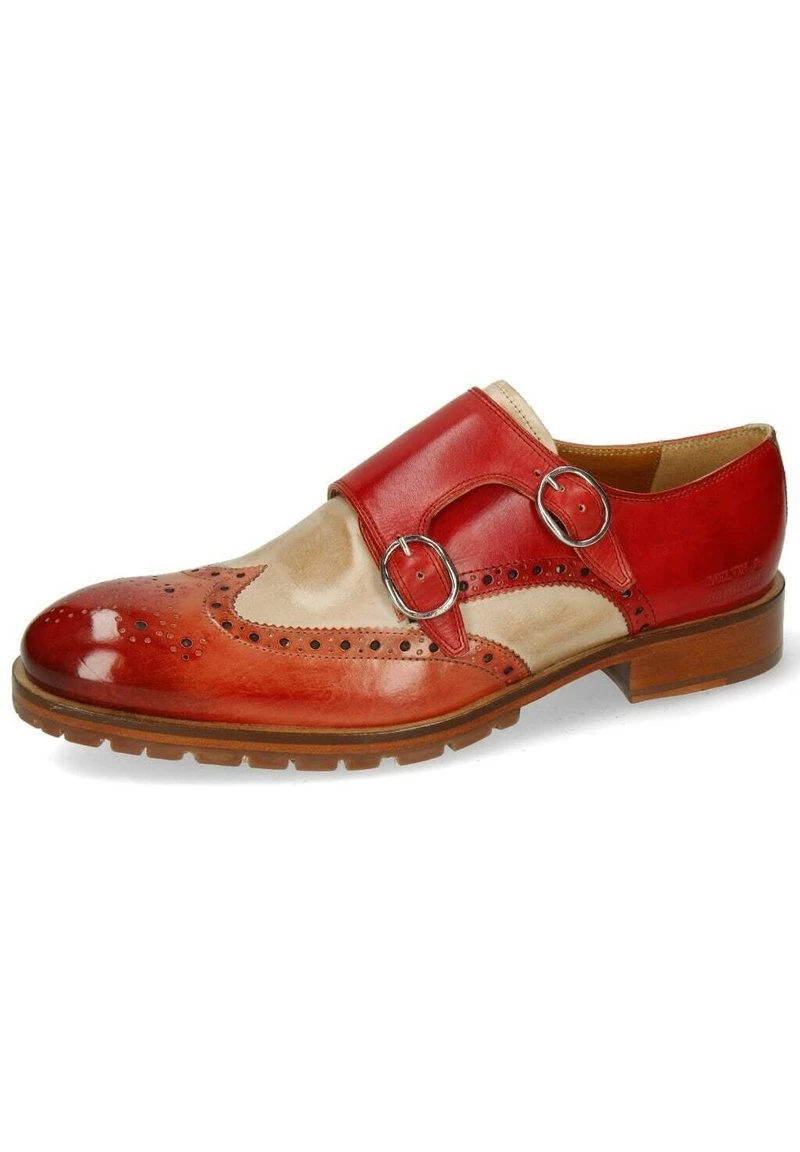 Melvin & Hamilton PATRICK 24 EARTHLY POWDER FIESTA DIGITAL 39 Mocassins Red Homme 4 Melvin & Hamilton PATRICK 24 EARTHLY POWDER FIESTA DIGITAL 39 Mocassins Red Homme – Image 2