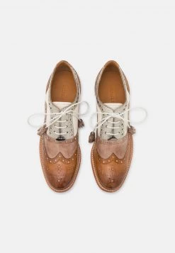 Melvin & Hamilton AMELIE Derbies Sabbia/powder/soko Wash/platin/white/rich Tan/natural Femme -Melvin & Hamilton Soldes 8d6255b0ee2a489b8f7ac3ab97ef99b8