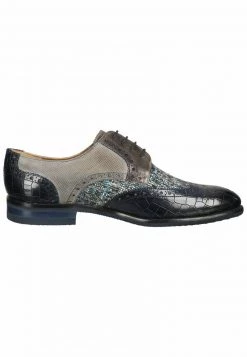 Melvin & Hamilton Derbies Crock Navy Bobby Homme -Melvin & Hamilton Soldes 8f3983798014494e80b9542a11e46c08