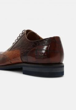 Melvin & Hamilton Homme BOBBY 3 Derbies Brown -Melvin & Hamilton Soldes 8f97aba1f83b489aa33051ed0cb5af8d