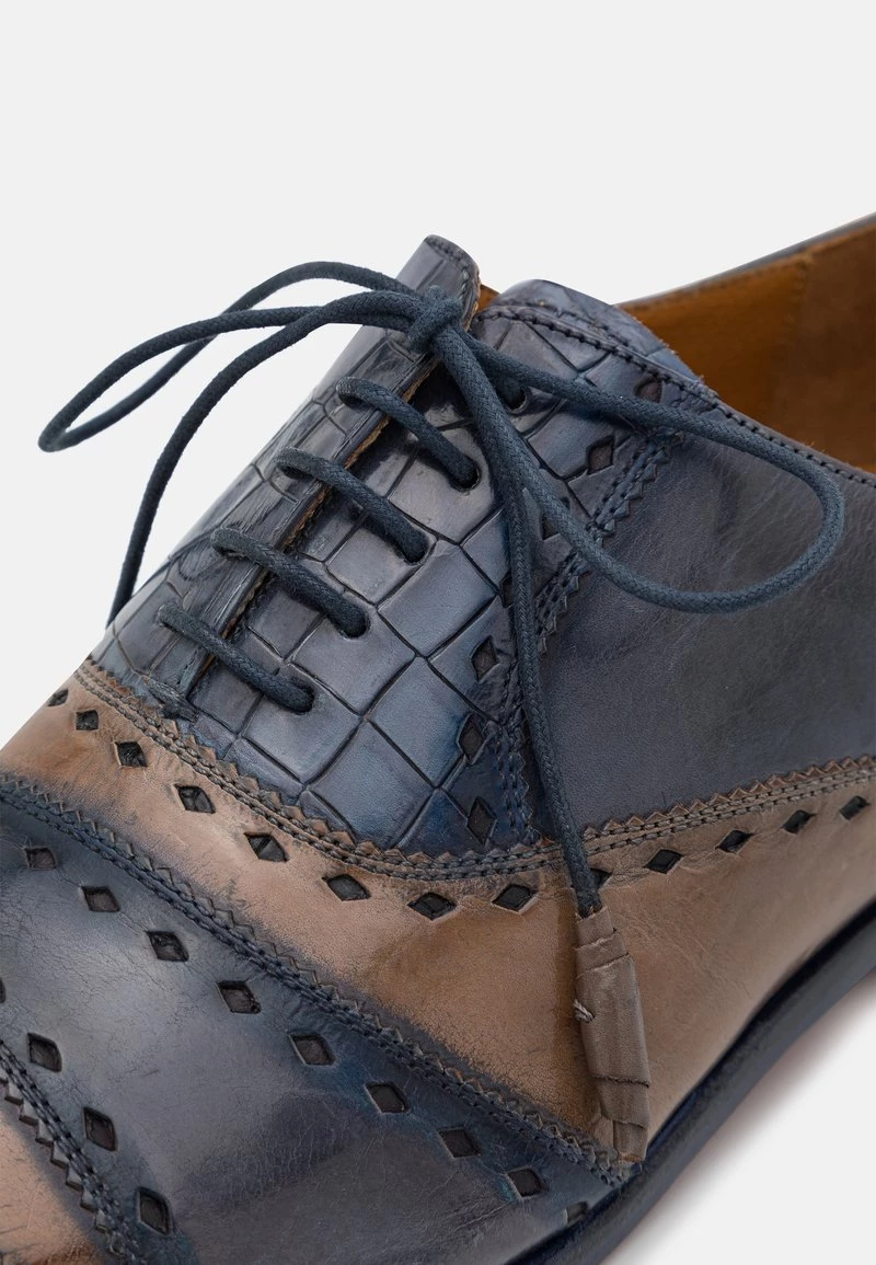 Melvin & Hamilton Homme ELVIS Derbies Moroccan/blue 8 Melvin & Hamilton Homme ELVIS Derbies Moroccan/blue – Image 6