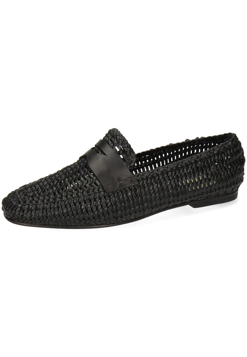 Melvin & Hamilton Femme GOAT FOOTBED Mocassins Black 4 Melvin & Hamilton Femme GOAT FOOTBED Mocassins Black – Image 2