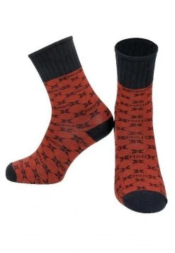 Melvin & Hamilton Unisex Chaussettes Brown