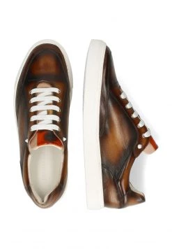 Melvin & Hamilton Homme HARVEY 49 MONZA Baskets Basses Brown -Melvin & Hamilton Soldes 90c59b117b244ad6ac96fd857bf9ee7d