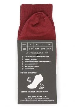 Melvin & Hamilton CHARLIE Chaussettes Red Unisex -Melvin & Hamilton Soldes 935293ff76fb4cafa7e65d764d91ed25