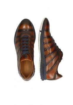 Melvin & Hamilton BLAIR 27 MONZA DICE Baskets Basses Brown Homme -Melvin & Hamilton Soldes 95a0e340340b4853a5a24f5cb67b9a3e