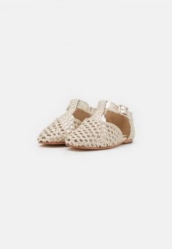 Melvin & Hamilton Femme MELLY 13 Ballerines Platin/beige/black/natural -Melvin & Hamilton Soldes 96601785dc09471aac8b545910c7d75b