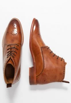 Melvin & Hamilton BETTY Boots à Talons Tan Femme -Melvin & Hamilton Soldes 9769000f9d454e14b84fccd9fc020403