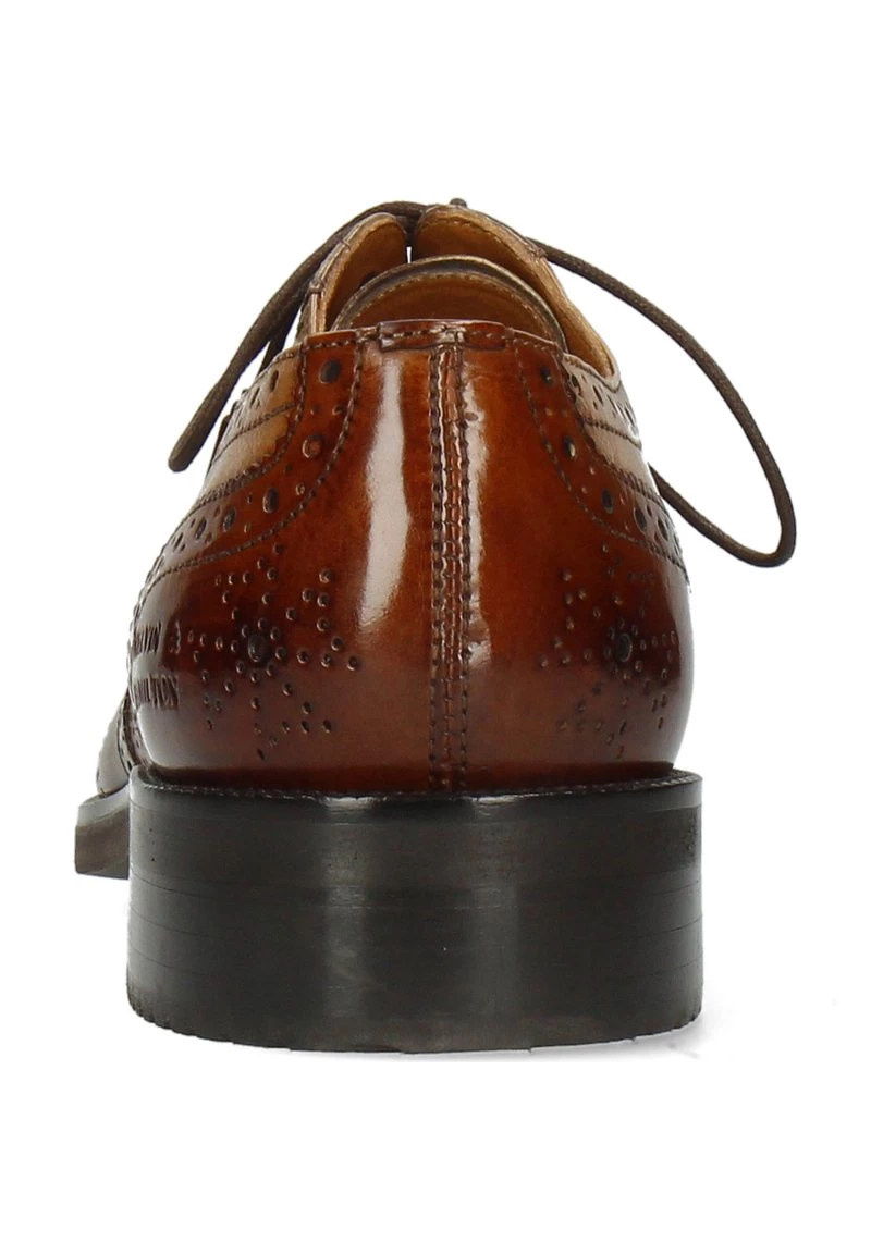 Melvin & Hamilton JEFF IMOLA MINK CHESTNUT Derbies Brown Homme 6 Melvin & Hamilton JEFF IMOLA MINK CHESTNUT Derbies Brown Homme – Image 4