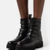 Melvin & Hamilton SYBILL 7 Bottines à Plateau Black Femme