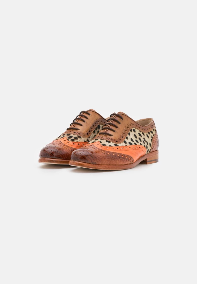 Melvin & Hamilton SELINA 56 Derbies Vegas Lizzard/make Up/mild Orange/brown/beige/natural Femme 7 Melvin & Hamilton SELINA 56 Derbies Vegas Lizzard/make Up/mild Orange/brown/beige/natural Femme – Image 5