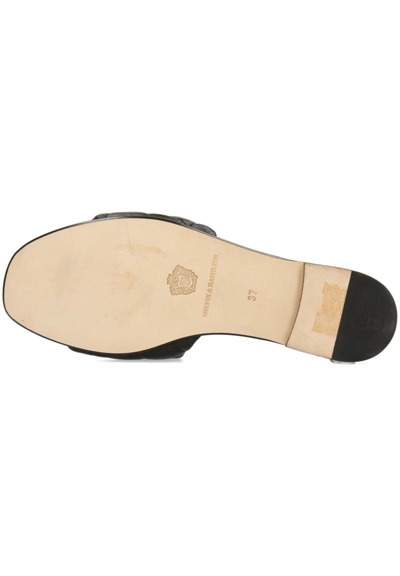 Melvin & Hamilton Mules Black Femme 7 Melvin & Hamilton Mules Black Femme – Image 5
