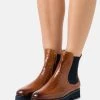 Melvin & Hamilton SUSAN 100 Bottines à Plateau Brown Femme -Melvin & Hamilton Soldes 9d186fa482ec430184d190d6b496d806