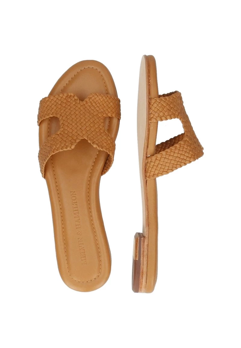 Melvin & Hamilton HANNA Mules Light Brown Femme 7 Melvin & Hamilton HANNA Mules Light Brown Femme – Image 5