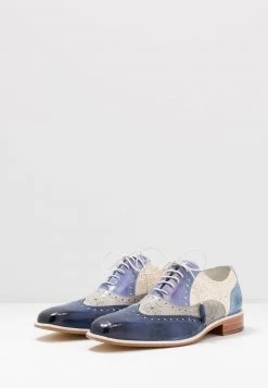 Melvin & Hamilton Homme JEFF Derbies Navy -Melvin & Hamilton Soldes 9e89e21fd6ab46bbae368c0286353f05