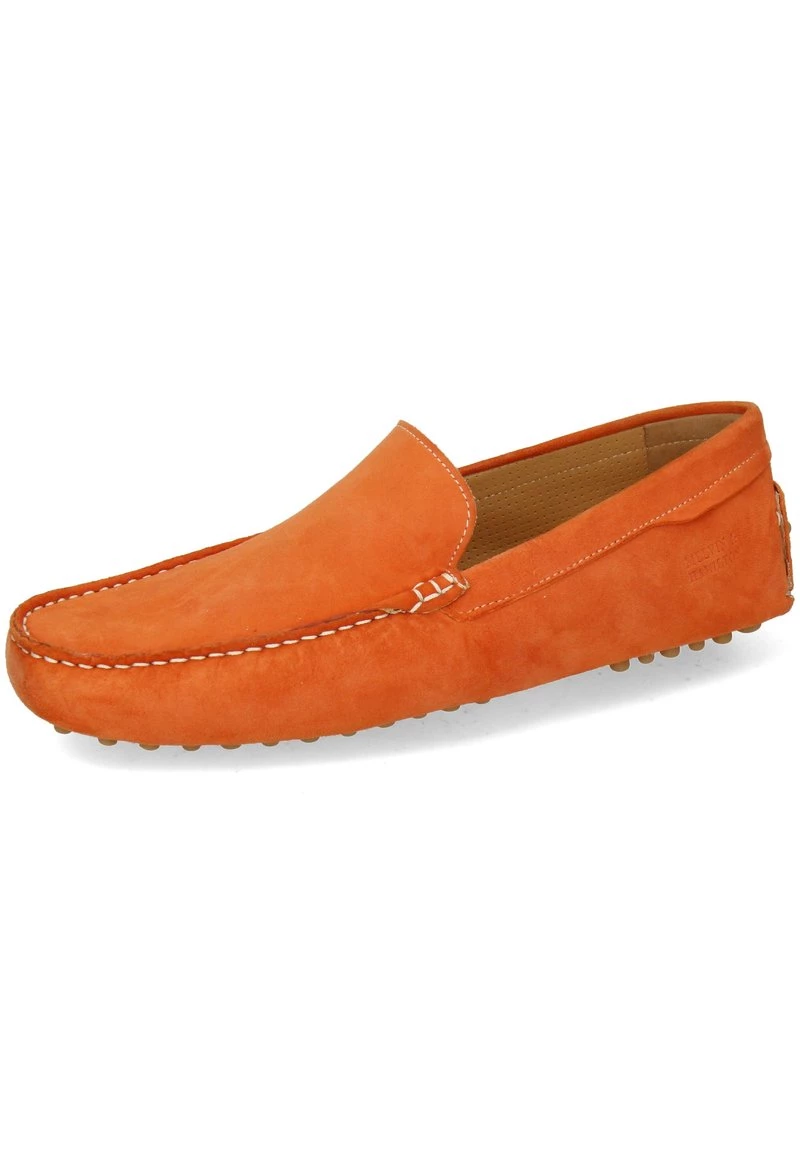 Melvin & Hamilton NELSON 1 SUEDE PATTINI MID Mocassins Orange Homme 4 Melvin & Hamilton NELSON 1 SUEDE PATTINI MID Mocassins Orange Homme – Image 2