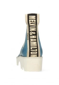 Melvin & Hamilton Femme Boots à Talons Blue -Melvin & Hamilton Soldes 9f5221a4949341159083925e7e88605e