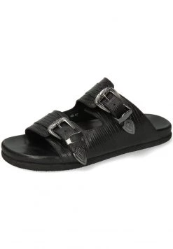 Melvin & Hamilton WILMA GUANNA BUCKLE Mules Black Femme -Melvin & Hamilton Soldes a06301c4214f47b09f048a0d1cc59bf3