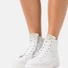 Melvin & Hamilton Femme NURI 12 Baskets Montantes White/beige/black/gold -Melvin & Hamilton Soldes a51ddc267377413dbdbd2584b593ef1c