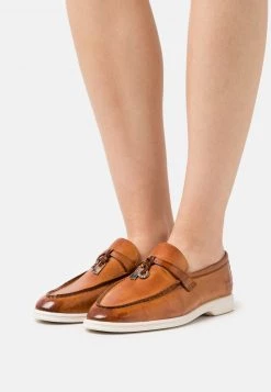 Melvin & Hamilton ADLEY 3 Mocassins Tan/offwhite Femme