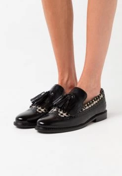 Melvin & Hamilton Femme SELINA Mocassins Black/white