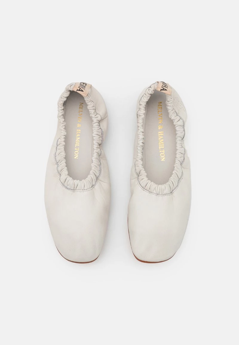 Melvin & Hamilton Femme IRIS 2 Ballerines White/natural 8 Melvin & Hamilton Femme IRIS 2 Ballerines White/natural – Image 6
