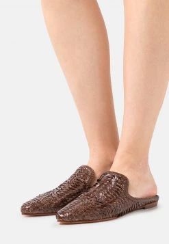 Melvin & Hamilton Femme LYDIA 2 Mules Cognac