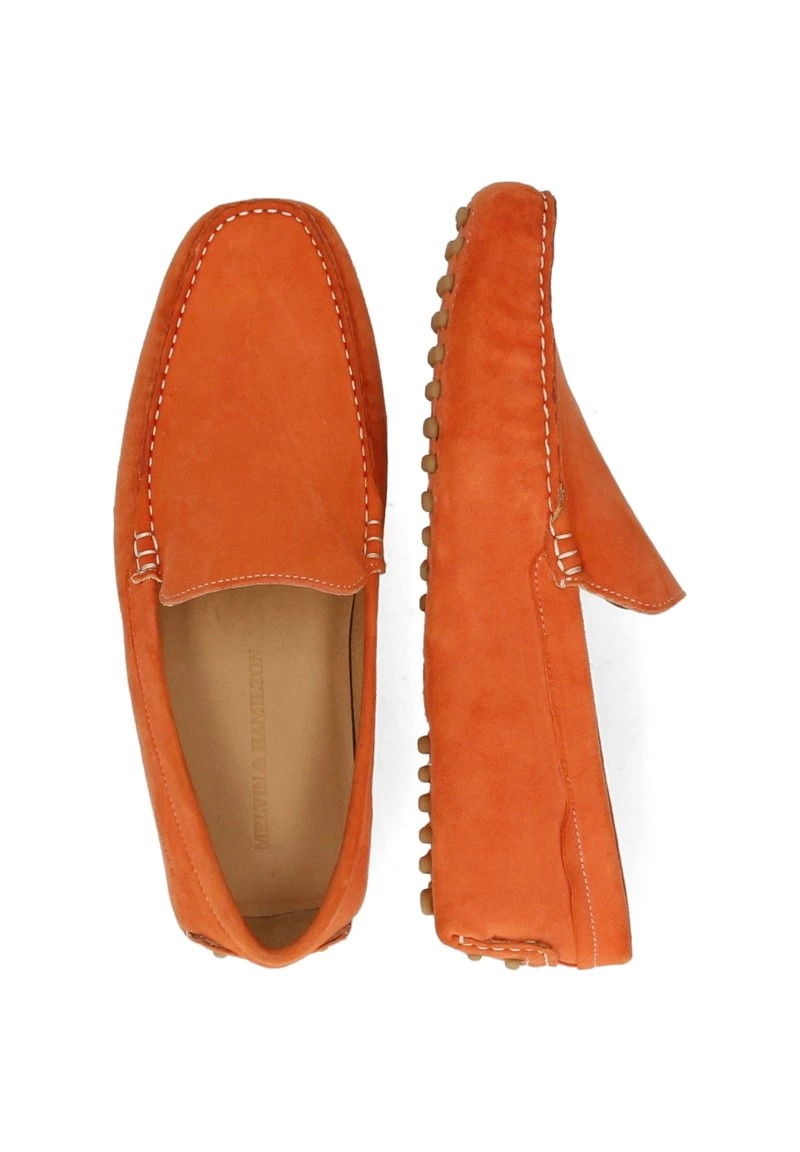 Melvin & Hamilton NELSON 1 SUEDE PATTINI MID Mocassins Orange Homme 5 Melvin & Hamilton NELSON 1 SUEDE PATTINI MID Mocassins Orange Homme – Image 3