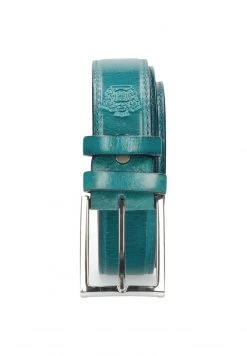 Melvin & Hamilton LARRY TURQUOISE CLASSIC BUCKLE Ceinture Turquoise Homme