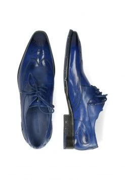Melvin & Hamilton ELVIS 63 Derbies & Richelieus Blue Homme -Melvin & Hamilton Soldes b0bc996f90194be7bc702f0c46cf62c5