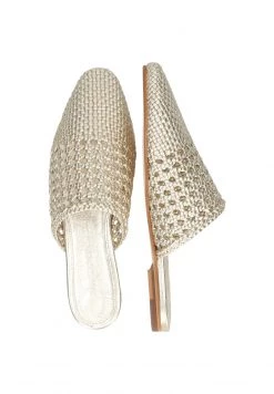 Melvin & Hamilton Femme Mules Platin -Melvin & Hamilton Soldes b2543c71fc0a41e1a0a07648e9b61a98