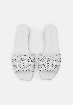 Melvin & Hamilton Femme SANDRINE 2 Mules White/black/natural -Melvin & Hamilton Soldes b41a742ab2164afe9484f2324b9d8fa5