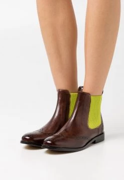 Melvin & Hamilton Femme AMELIE 5 Boots à Talons Brown