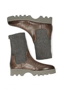 Melvin & Hamilton Femme SUSAN Bottines à Plateau Grey -Melvin & Hamilton Soldes b6eca3e690c74be2823e7b25705030a0