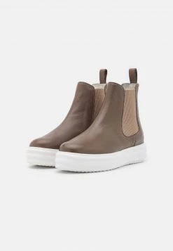 Melvin & Hamilton Bottines à Plateau Grey Femme -Melvin & Hamilton Soldes b7cf44a7cfbe4b34bc425e02dbdb333f