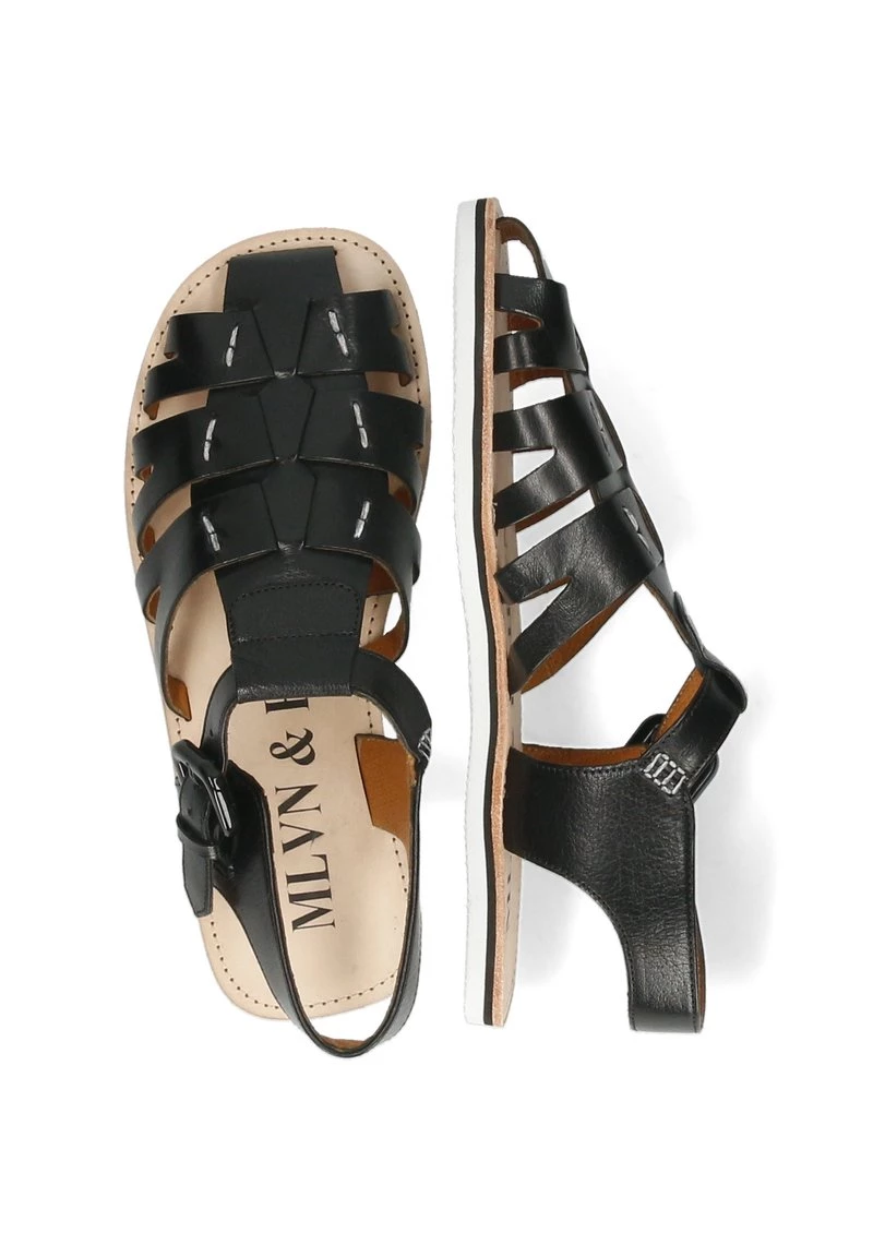 Melvin & Hamilton Homme Sandales Black 5 Melvin & Hamilton Homme Sandales Black – Image 3