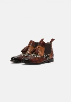 Melvin & Hamilton Femme SELINA 5 Bottines à Plateau Multicolour -Melvin & Hamilton Soldes baa17d718fc34e39be7b7e9ed0bc3918