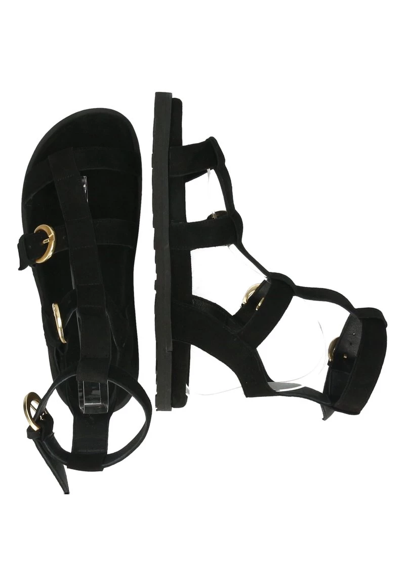 Melvin & Hamilton WILMA OILY MAKE UP BUCKLE ANTIK Sandales à Plateforme Black Femme 5 Melvin & Hamilton WILMA OILY MAKE UP BUCKLE ANTIK Sandales à Plateforme Black Femme – Image 3