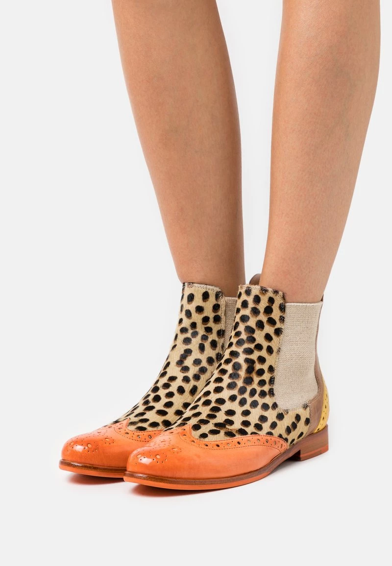 Melvin & Hamilton Femme SELINA 29 Bottines Imola/mild Orange/tortora/lemon/oro/white/rich Tan 3 Melvin & Hamilton Femme SELINA 29 Bottines Imola/mild Orange/tortora/lemon/oro/white/rich Tan