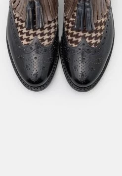 Melvin & Hamilton Femme SELINA 5 Bottines à Plateau London Fog/black/white/stone/burgundy -Melvin & Hamilton Soldes bcf9412e939f4442b3c031f57b648142