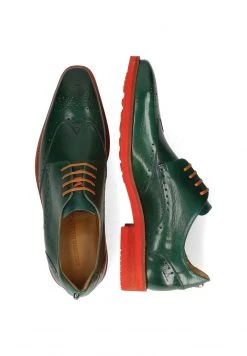 Melvin & Hamilton DAVE Derbies Green Homme -Melvin & Hamilton Soldes bdda03f2171f4e25b00dd5fce5f8aaca