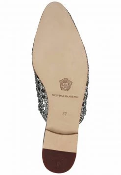 Melvin & Hamilton Mules Grey Femme -Melvin & Hamilton Soldes bf59f4ef37794ca78b36649b899c0a30