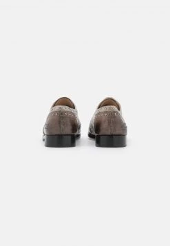 Melvin & Hamilton Femme SELINA 30 Derbies Grey -Melvin & Hamilton Soldes c1588f11b2d74f58b57675c3a9bb89fb