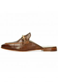 Melvin & Hamilton SCARLETT VEGAS TURTLE Mules Brown Femme