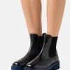 Melvin & Hamilton Femme JADE 8 Bottines à Plateau Black -Melvin & Hamilton Soldes c6f22863f5dc4bf2a168309eadc8f126