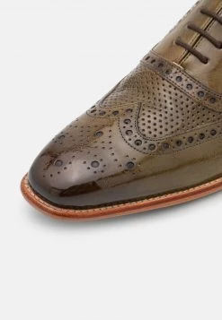 Melvin & Hamilton LEONARDO 21 Derbies Olive Homme -Melvin & Hamilton Soldes c96beaaf7e3b4ca7a001019b2a9cd272