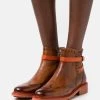 Melvin & Hamilton Femme SELINA 25 Boots à Talons Brown -Melvin & Hamilton Soldes ca4c5c7bd7e24593ac68968cc623c2bb