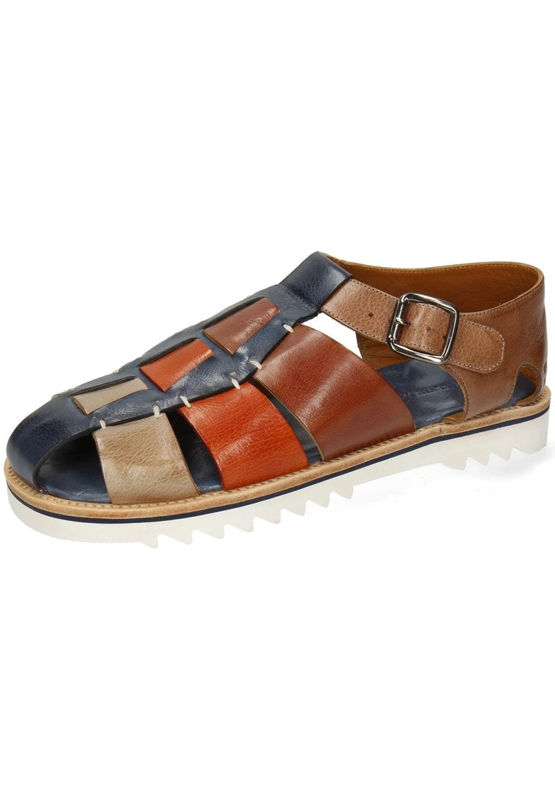 Melvin & Hamilton Homme CLASSIC MOROCCAN FIENO SAFARI Sandales Brown 4 Melvin & Hamilton Homme CLASSIC MOROCCAN FIENO SAFARI Sandales Brown – Image 2